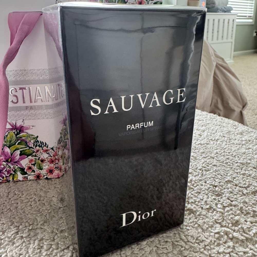 Dior Fragrance in Elegant Black Packaging